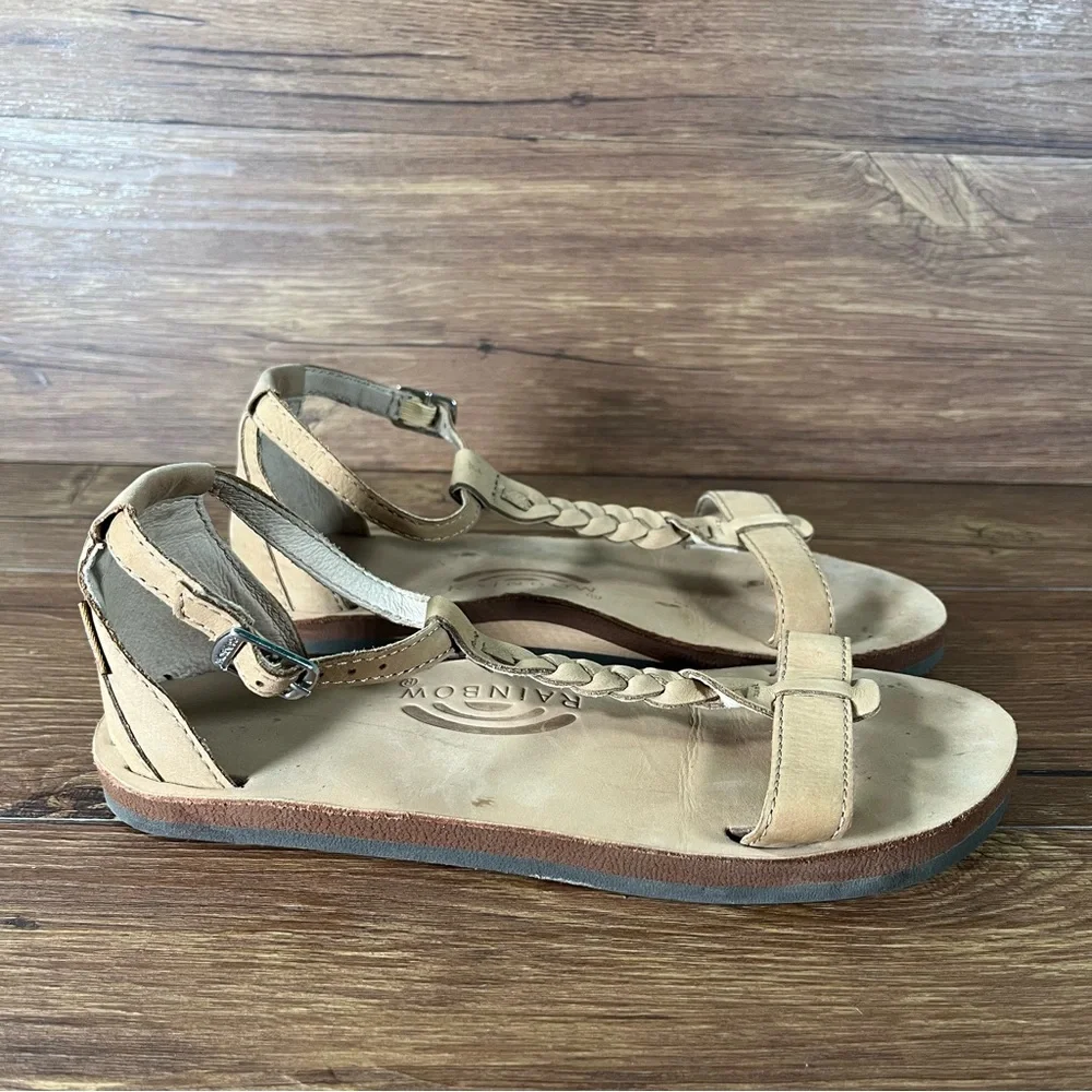 RAINBOW “Calafia Braid” Sandals Women’s Size‎ 6 Shoes